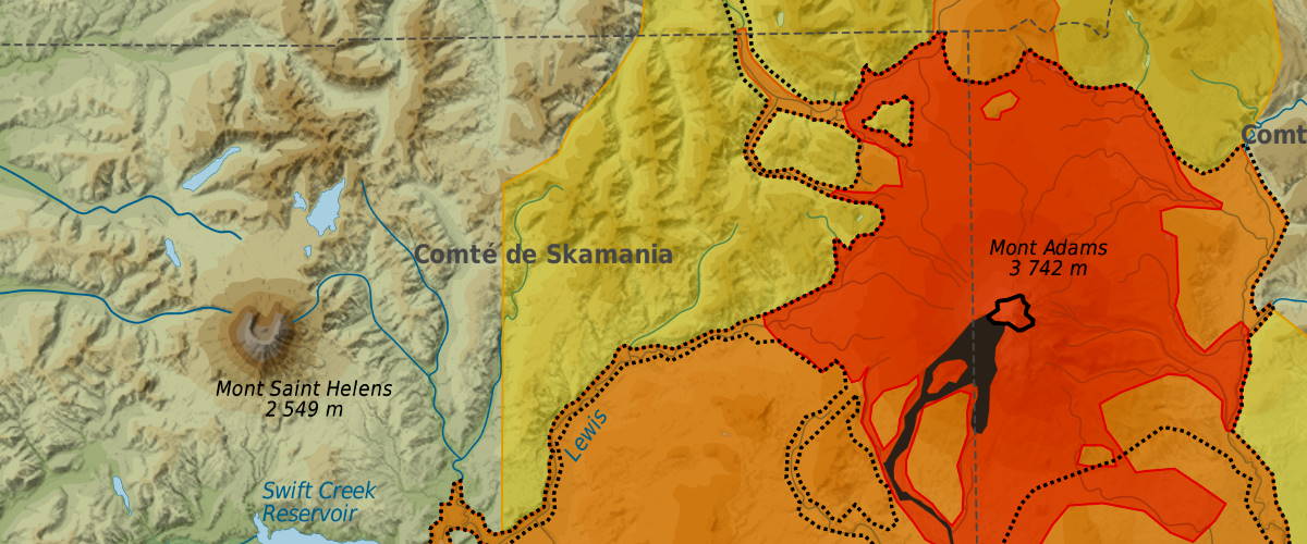 Mapas de amenaza volcánica: más que zonas verdes y rojas